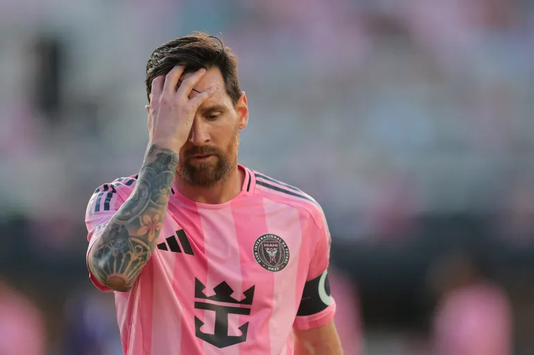Messi says it's a tough time in Miami