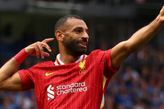 Salah named player of the year after Liverpool title