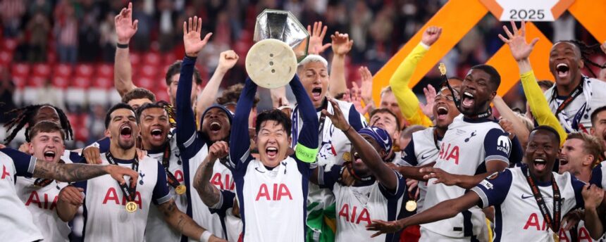 Tottenham seal historic Europa League victory