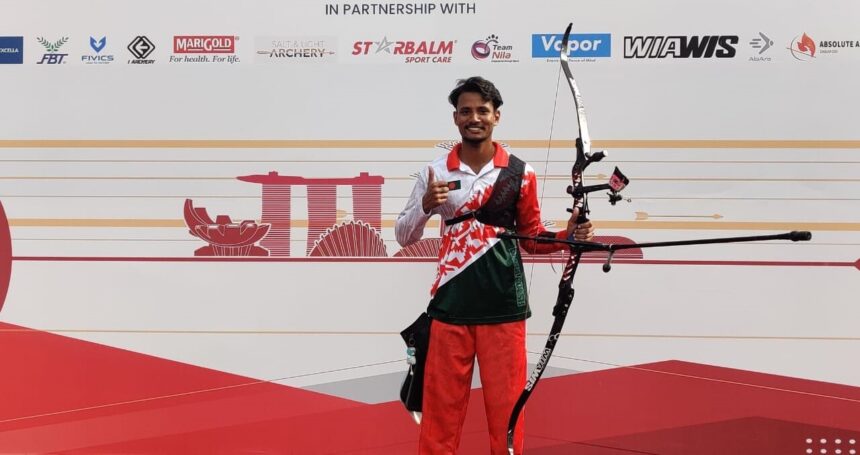 Alif clinches medal at Asia cup archery