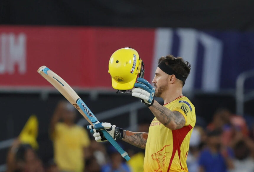 Another century adds to Faf du Plessis remarkable feat