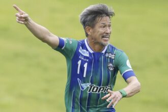 At 58, King Kazu still chasing football dreams
