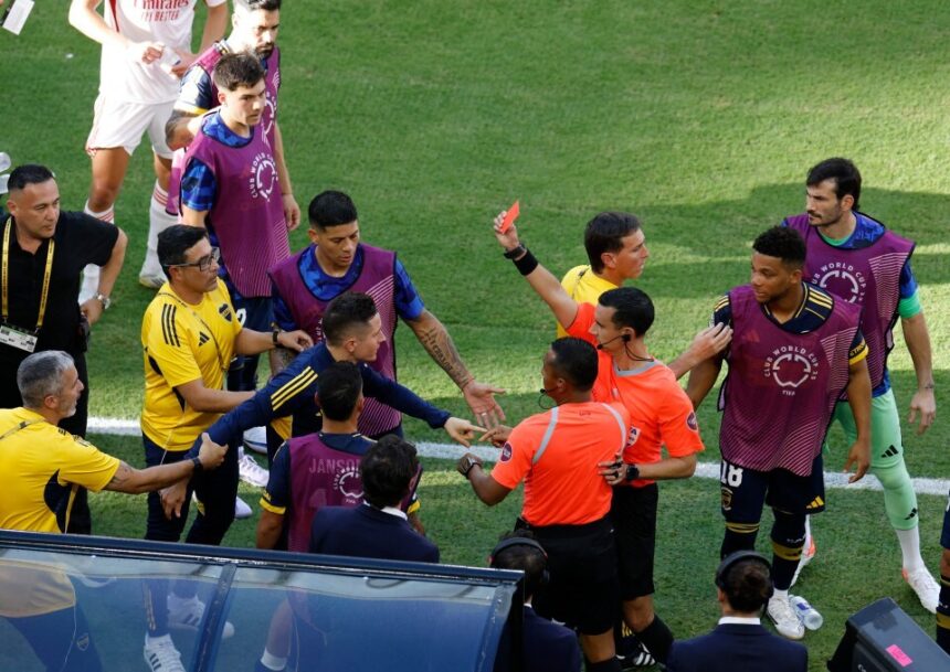Boca midfielder Errera suspended for 4 matches