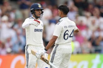 Centuries by Jaiswal, Gill shine in India’s big day