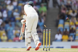 Fast bowlers shine on Barbados test day one