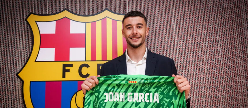 García joins Barcelona with eyes on victory