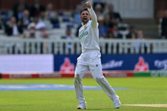 Maharaj makes history with 200 in South African tests