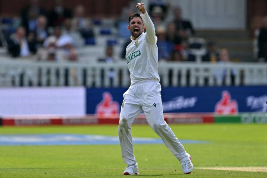 Maharaj makes history with 200 in South African tests
