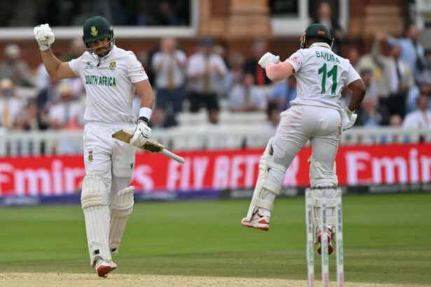 Markram century powers South Africa close to title