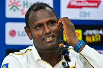 Mathews says timed out was unfortunate but no anger