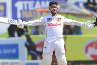 Nissanka's 187 guides Sri Lanka's strong reply