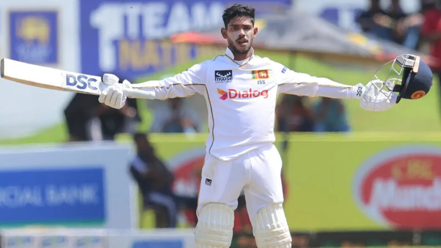 Nissanka's 187 guides Sri Lanka's strong reply