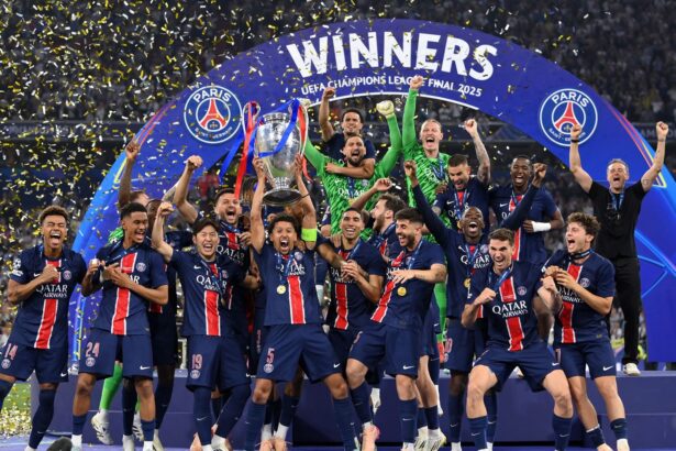 Seven PSG stars shine in Champions League best XI