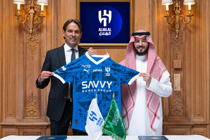 Simone Inzaghi moves from Inter Milan to Al Hilal
