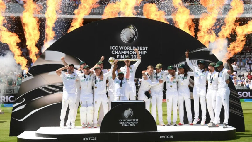 South Africa beat Australia to win test world cup