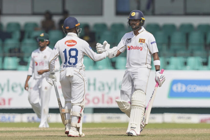 Sri Lanka ahead as Bangladesh bowlers struggle