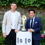 Two legends unveil the Anderson-Tendulkar trophy