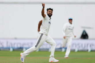 Akash Deep sidelined due to muscle cramp injury