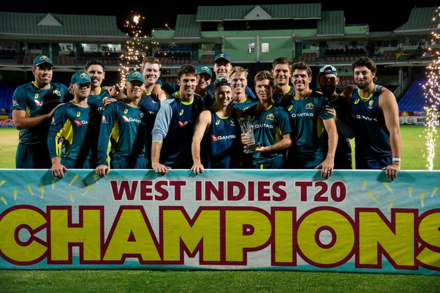 Australia defeat West Indies with a dominant 8–0 sweep