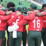 Bangladesh battle with heavy hearts on the field
