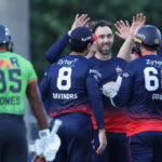 Bowler Maxwell wins man of the match award