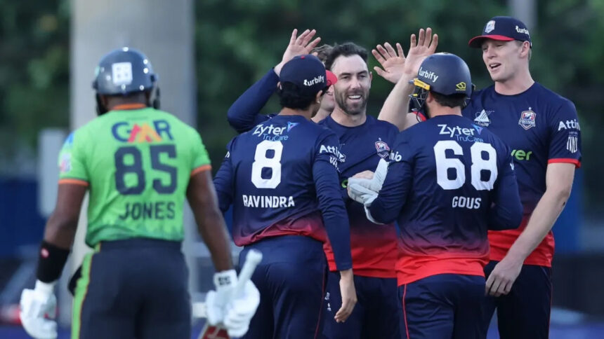 Bowler Maxwell wins man of the match award