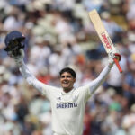 Gill makes history in India’s Test cricket