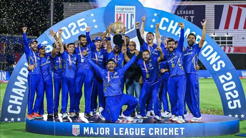 MI New York wins Major League Cricket title