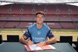 Martín Zubimendi joins English Premier League club Arsenal