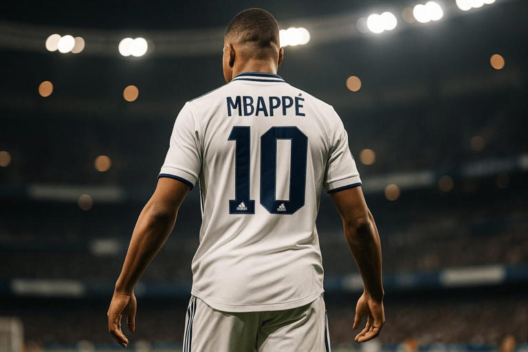 Mbappé becomes Real Madrid’s new no 10