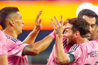 Messi scores twice in 4 games in a row