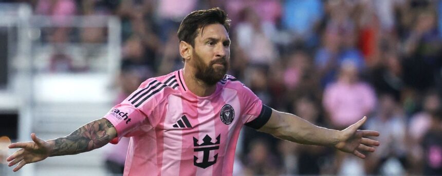 Messi’s scoring streak continues with doubles