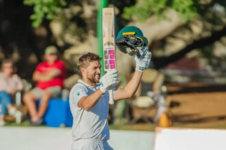 Mulder’s record double century lifts South Africa