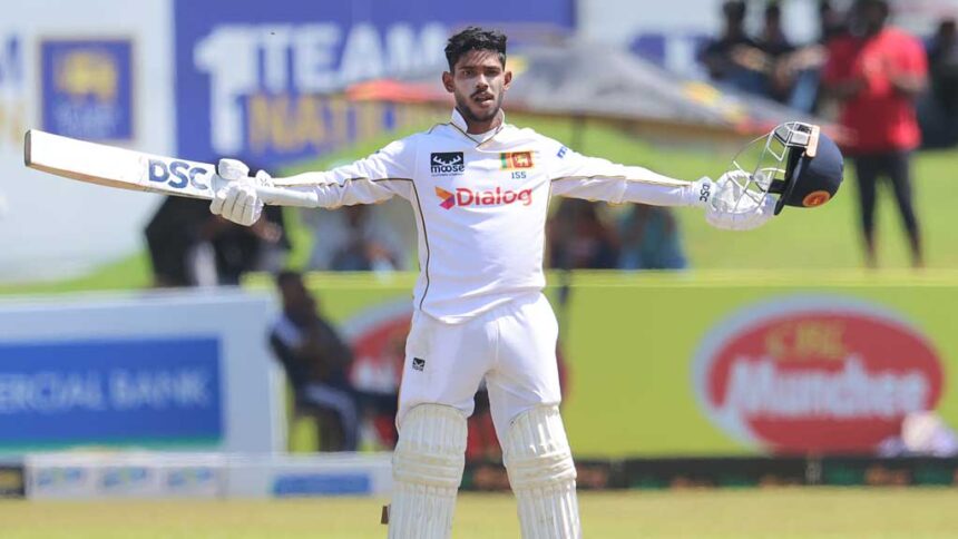 Nissanka in the race for player of the month