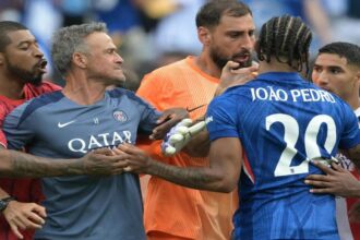 PSG coach denies allegations of pushing Pedro