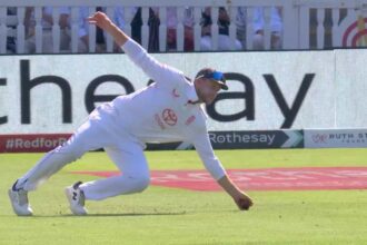 Root breaks Dravid’s record with spectacular catch