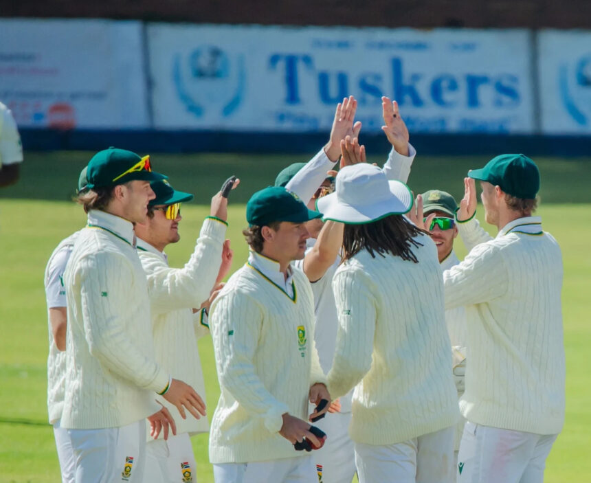 South Africa shine with bat and ball in big win