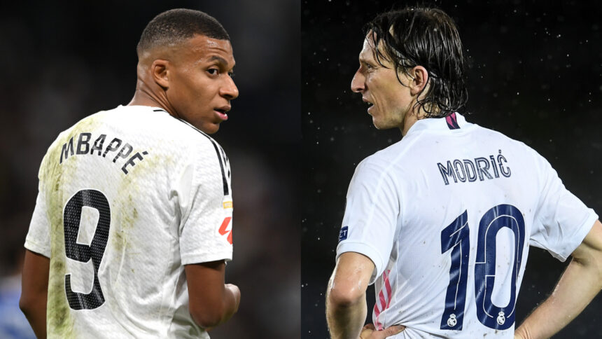 Who will wear number 10 at Real Madrid?