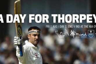 ‘Day for Thorpey’ in Anderson-Tendulkar trophy