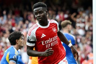 Arsenal hit by two injuries Saka biggest concern