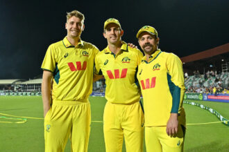 Australia’s top three all hit centuries