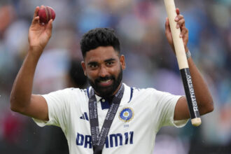 Career best ranking for Siraj after India win