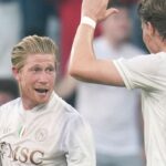 De Bruyne shines with brilliant goal on Napoli debut