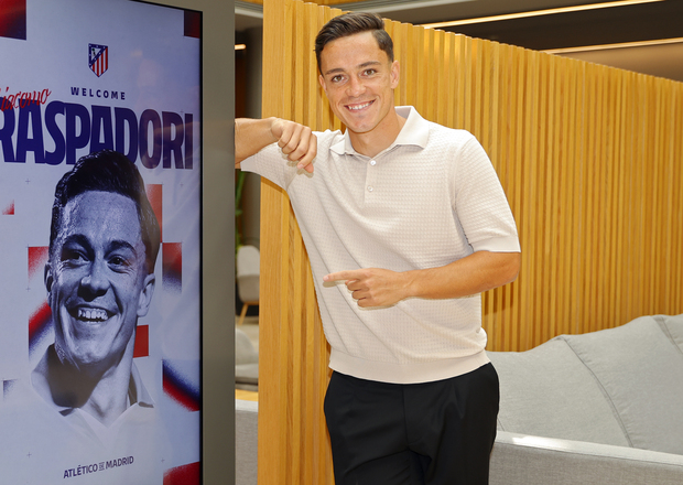 Euro winning forward Raspadori joins Atlético de Madrid