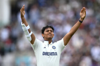 Jaiswal’s century leads to Indian record