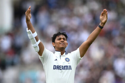 Jaiswal’s century leads to Indian record