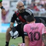 Messi leaves Inter Miami victory due to hamstring injury