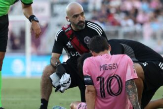 Messi leaves Inter Miami victory due to hamstring injury