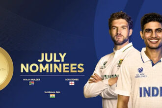 Three captains in the race for July's best