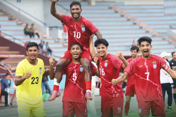 Bangladesh secure big win in AFC U-23 qualifiers